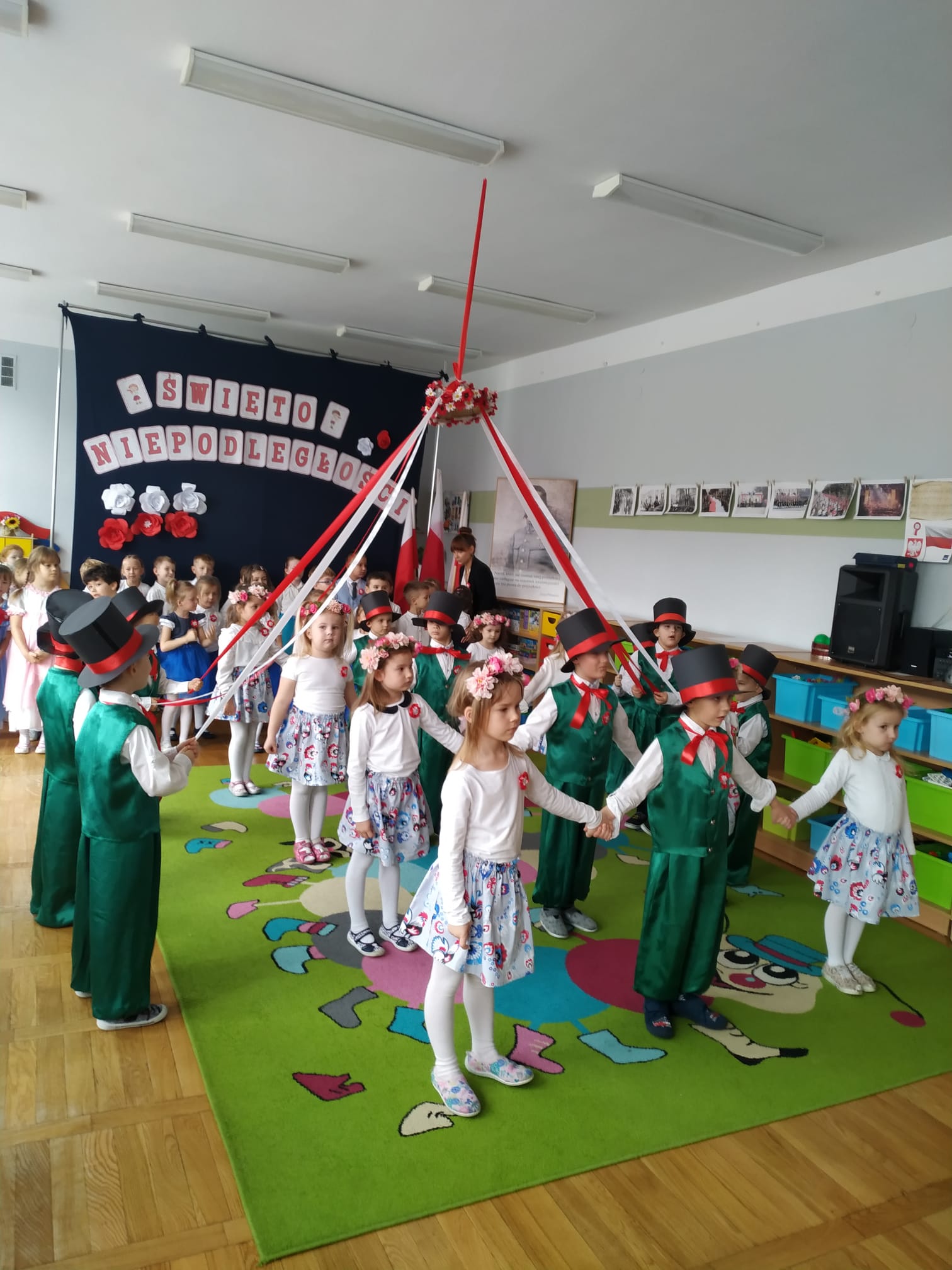 Uroczystość Przedszkolna z okazji Święta Niepodległości